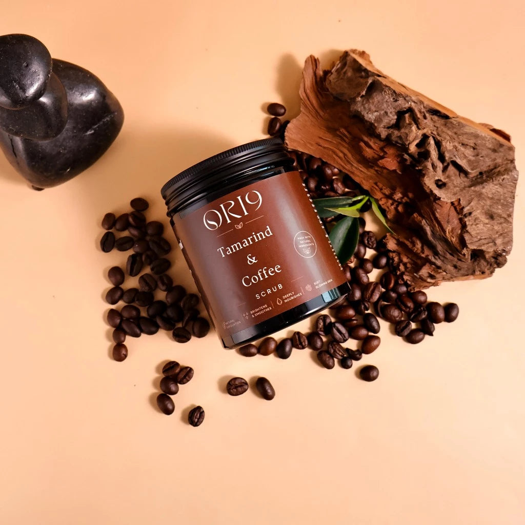Ori9 Body Scrub สครับมะขาม-กาแฟ ขจัดเซลผิวที่ตายแล้ว 150mg