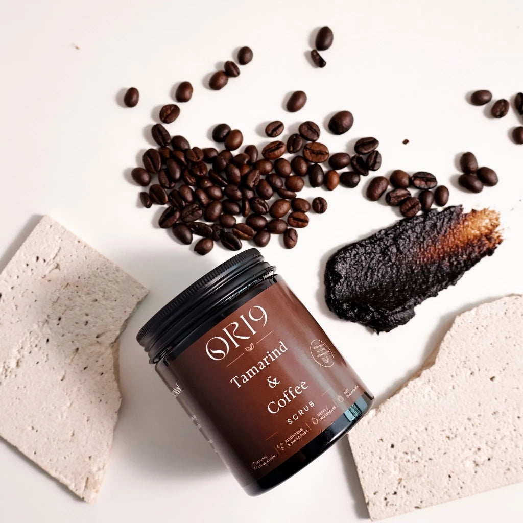 Ori9 Body Scrub สครับมะขาม-กาแฟ ขจัดเซลผิวที่ตายแล้ว 150mg